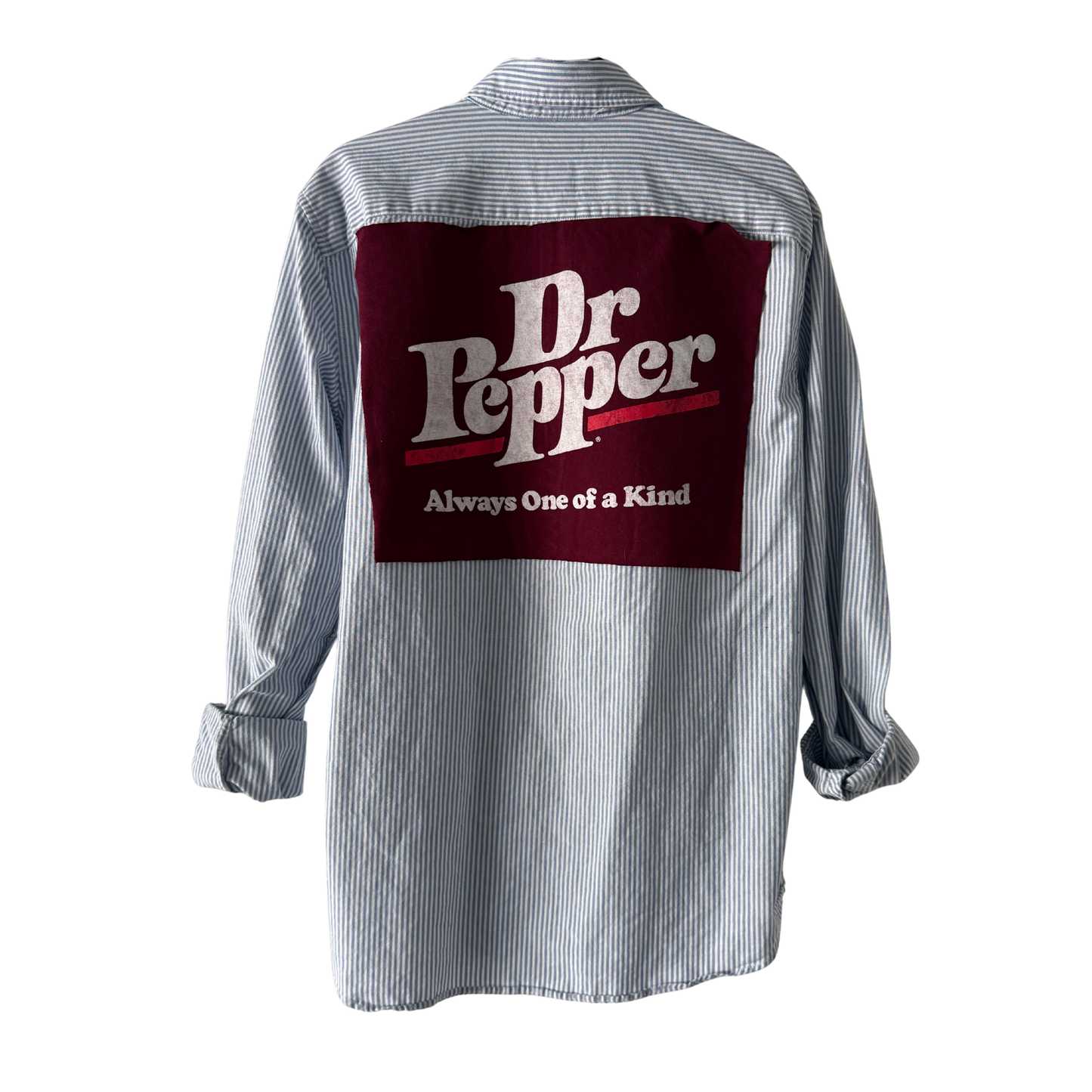 Dr. Pepper Button Down