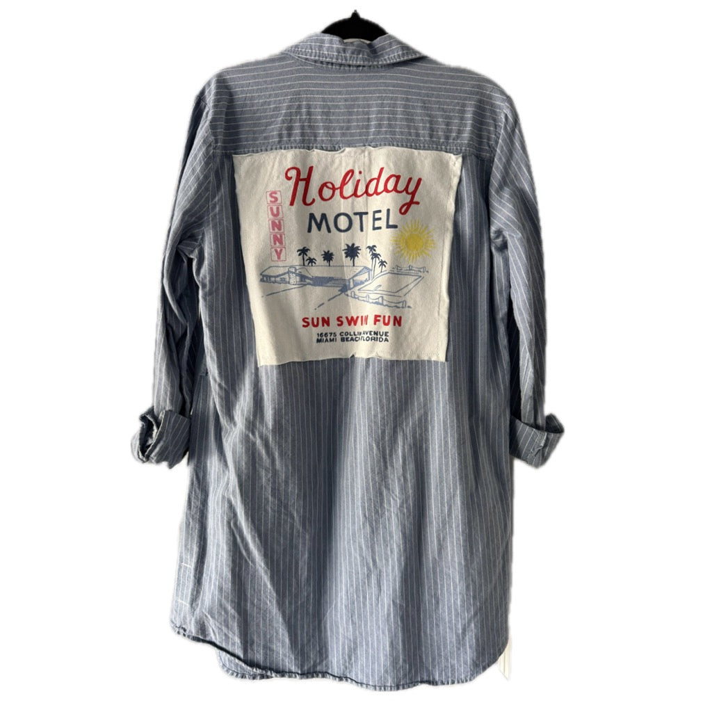 Sunny Motel Button Down Dress