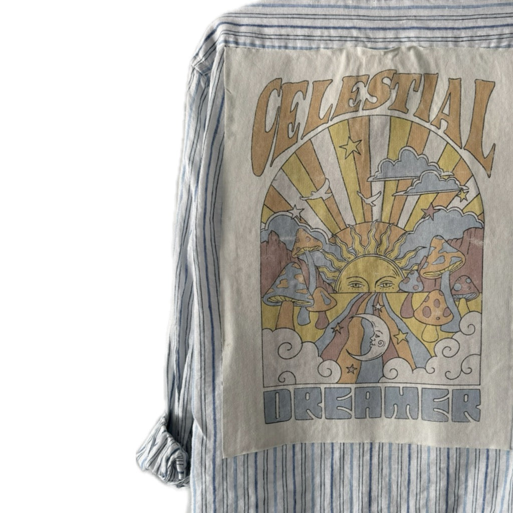 Celestial Dreamer Button Down