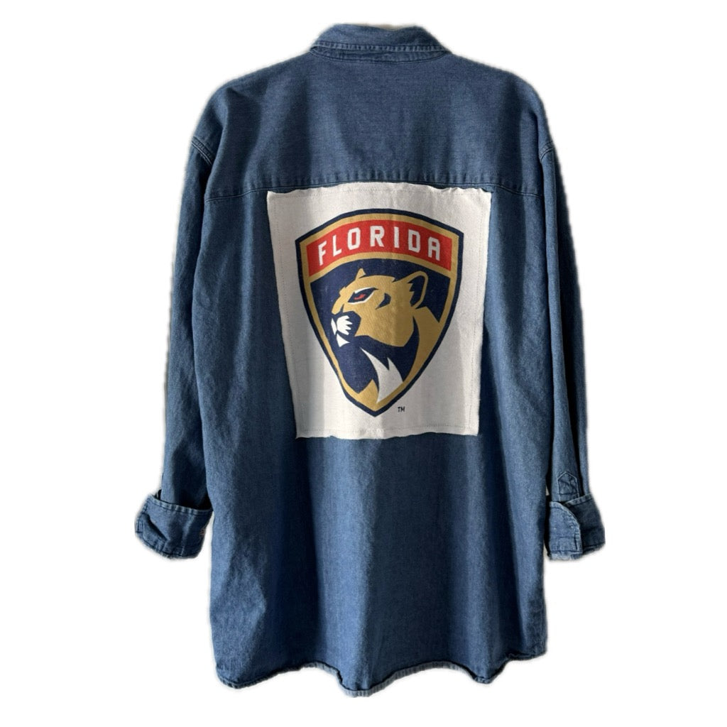 Florida Panthers Button Down