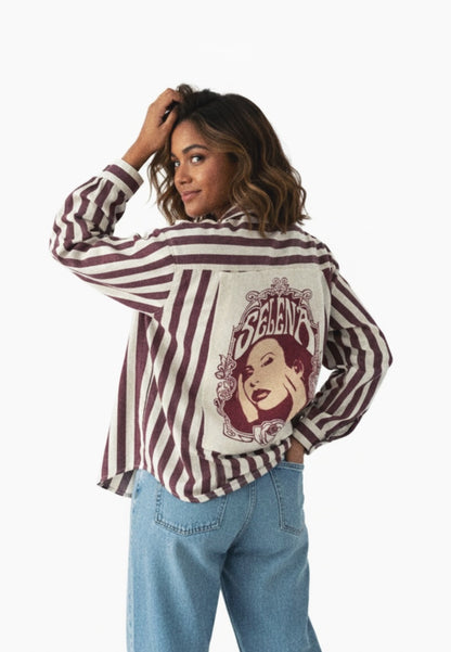 Selena Button Down