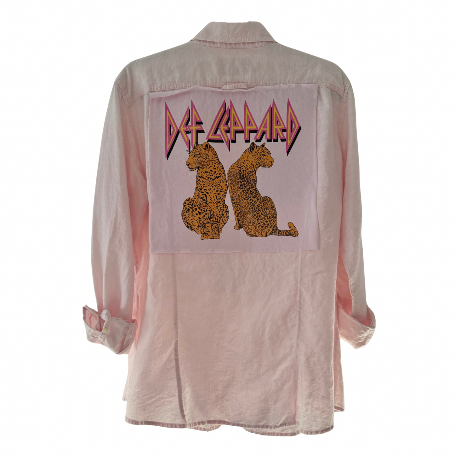 Def Leppard Button Down