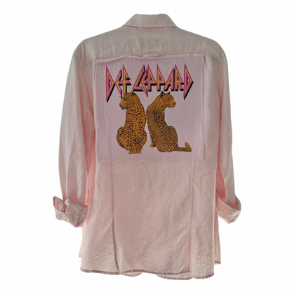 Def Leppard Button Down