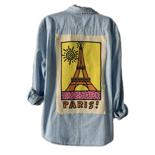 Paris! Button Down