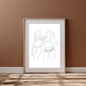 Desert Girls Print