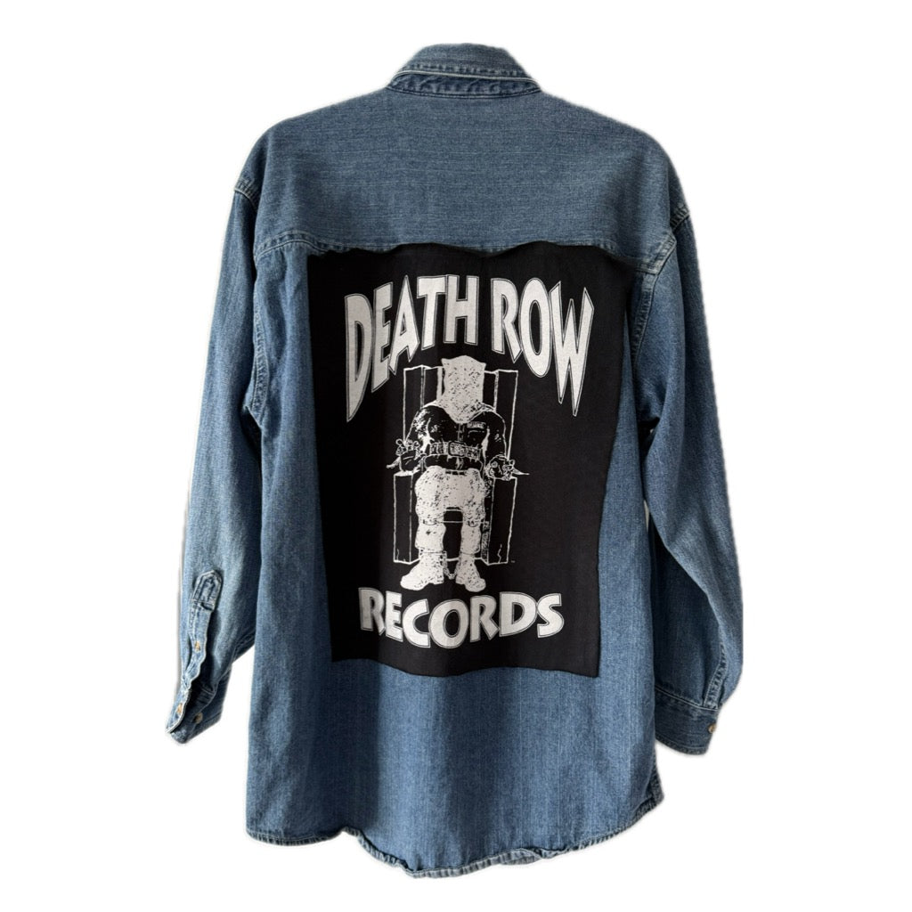 Death Row Records Button Down