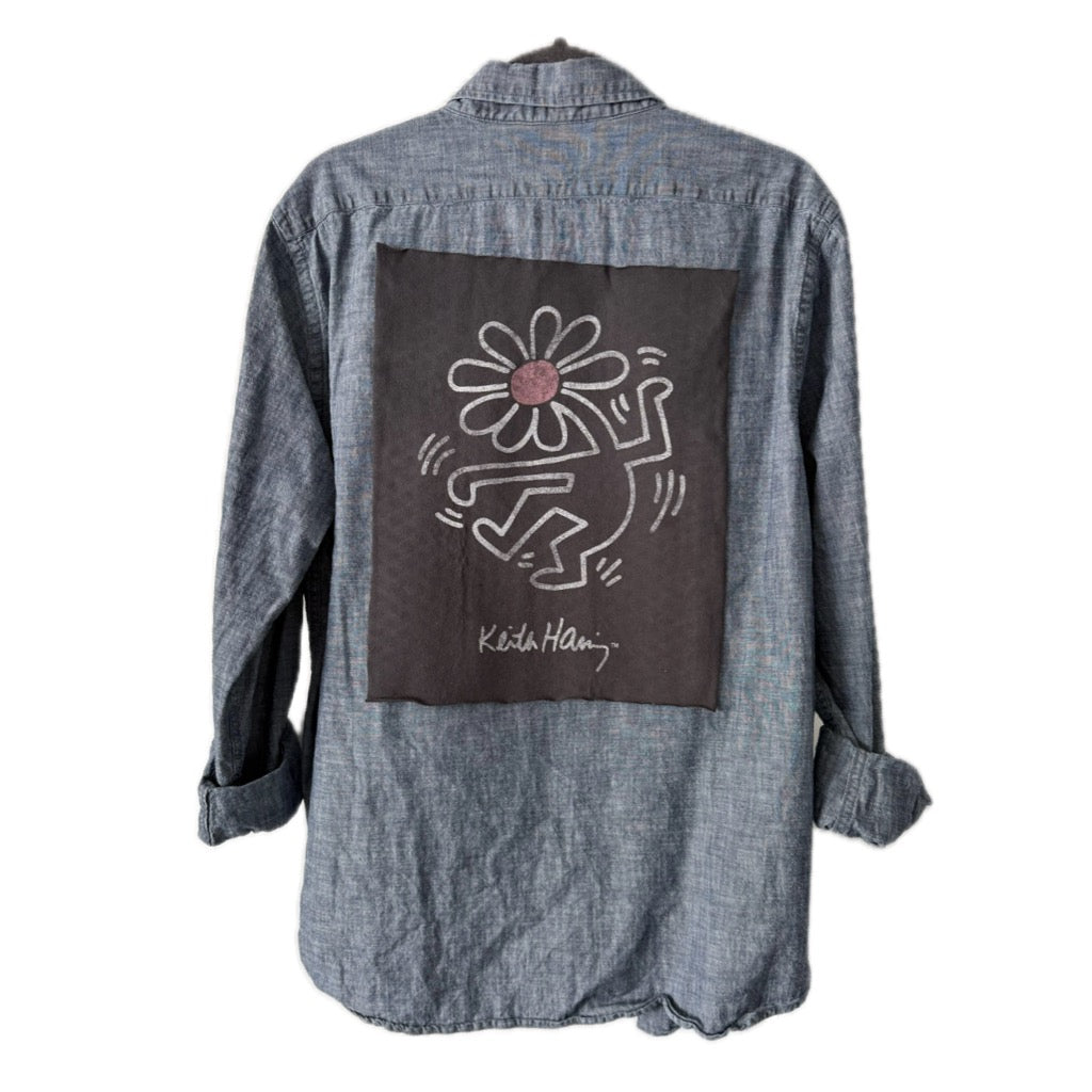 Keith Haring Button Down