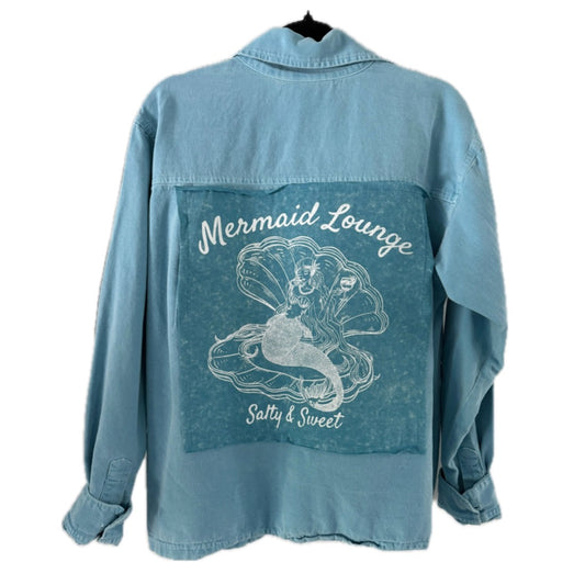 Mermaid Lounge Button Down