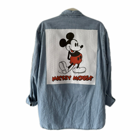 Mickey Mouse Button Down