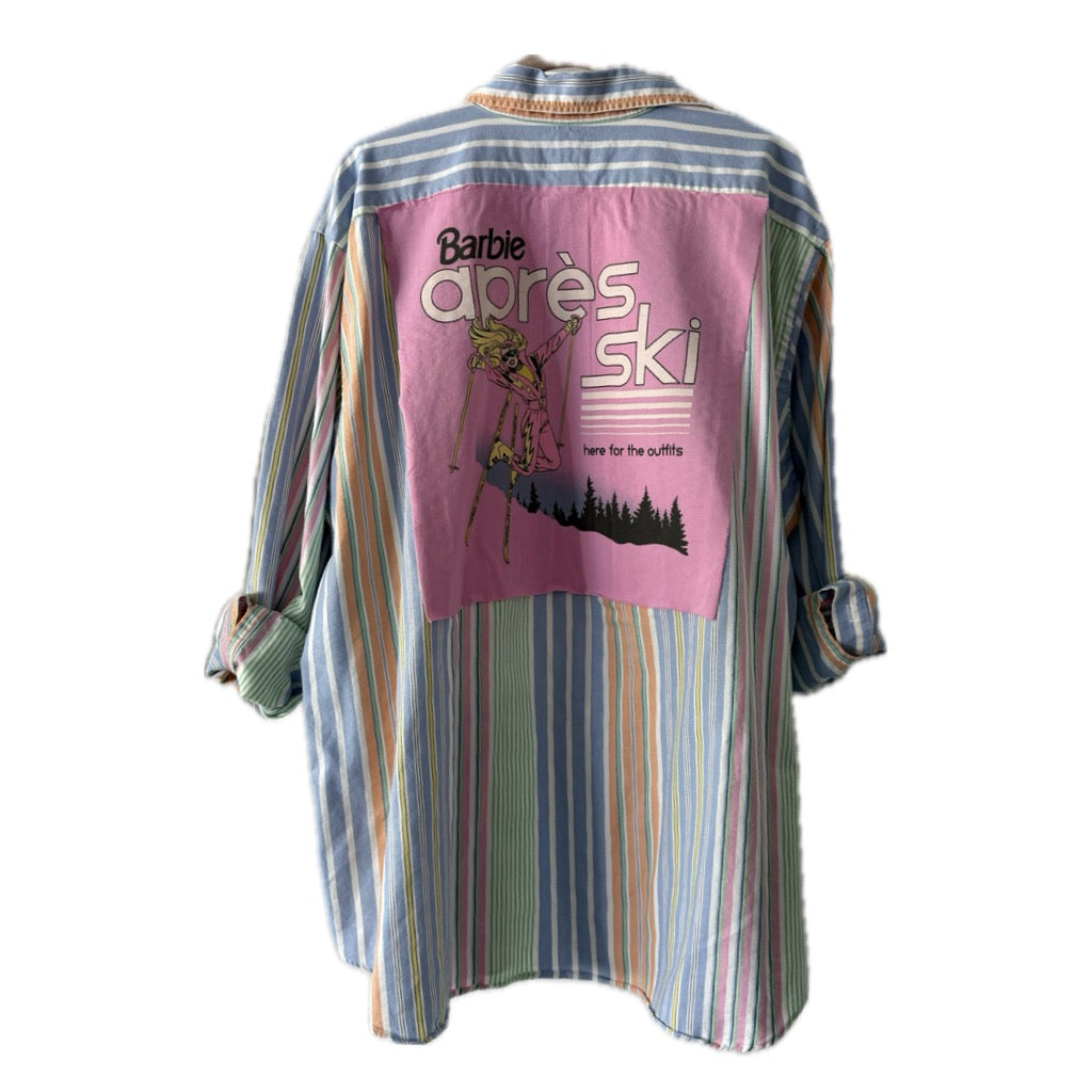 Barbie Aprés Ski Button Down