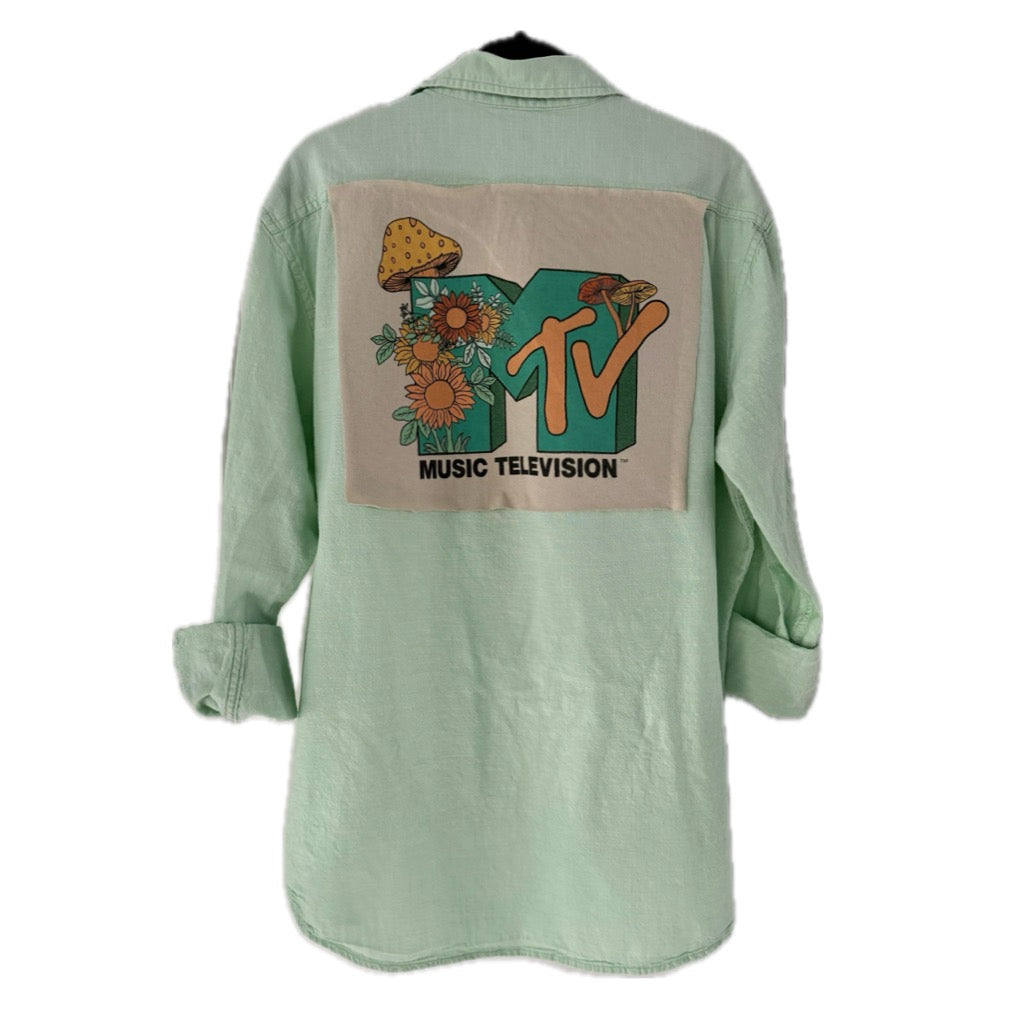 MTV Button Down
