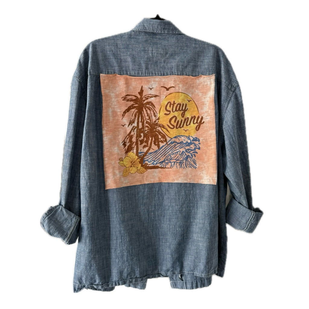 Stay Sunny Button Down