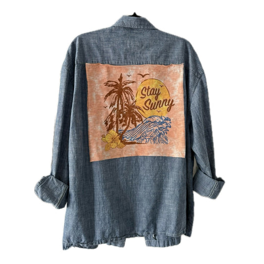 Stay Sunny Button Down