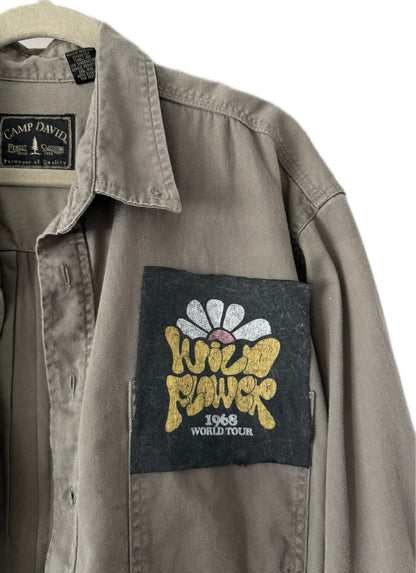 Wild Flower Button Down