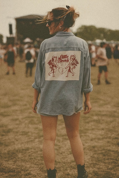 Little Devils Button Down