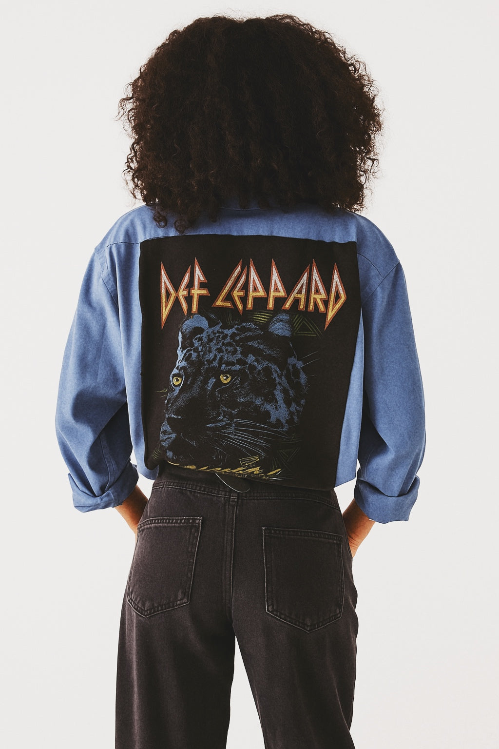 Def Leppard Button Down