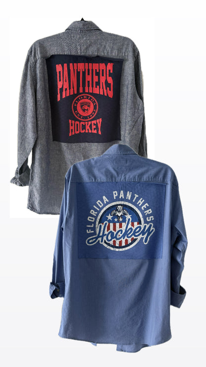 Florida Panthers Button Down