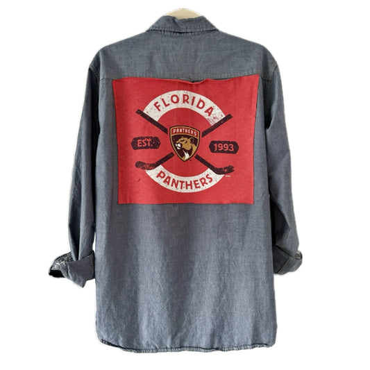 Florida Panthers Button Down