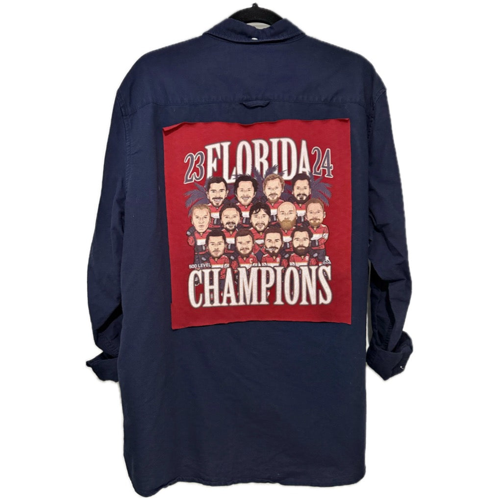 Florida Panthers Button Down