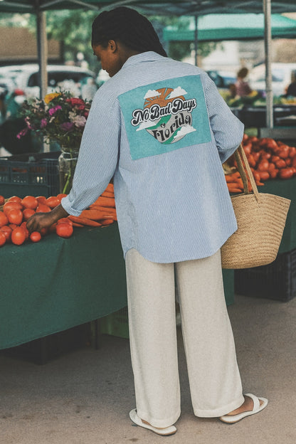 No Bad Days Button Down