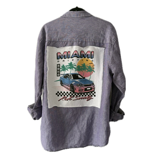 Miami Drift Button Down