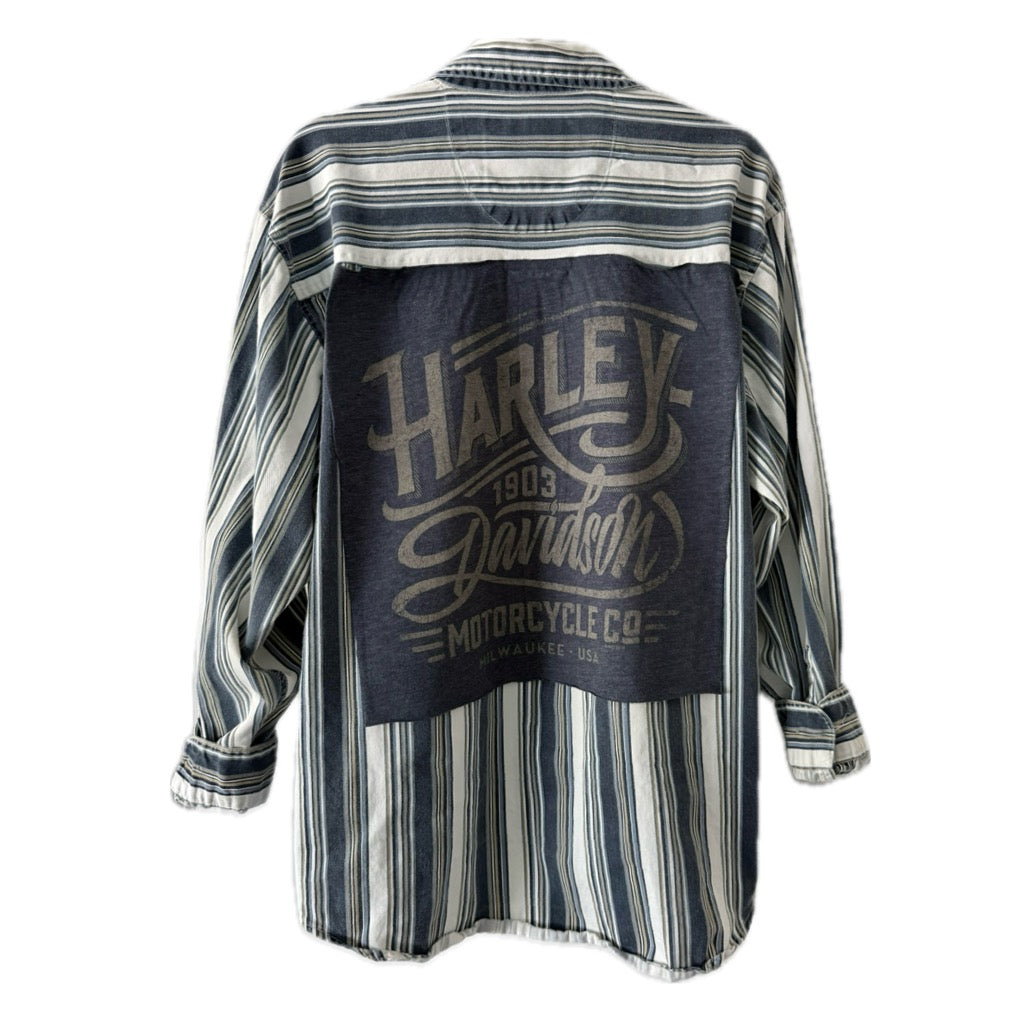 Harley Davidson Button Down