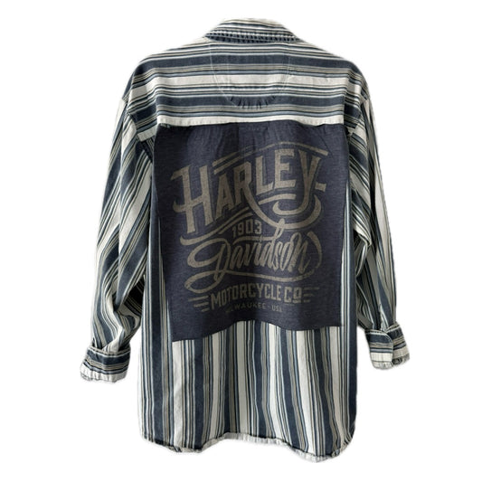 Harley Davidson Button Down