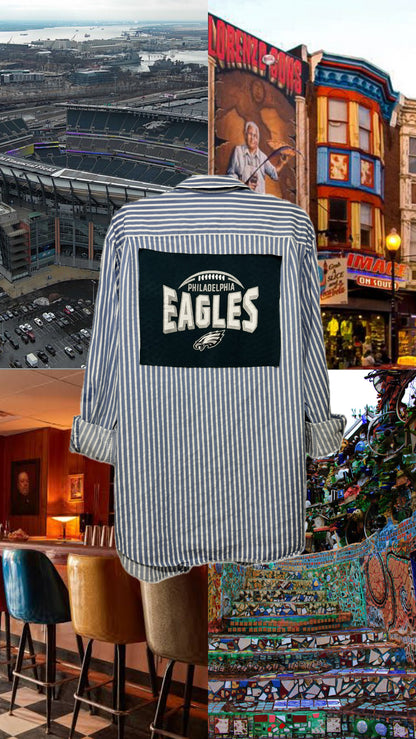 Philadelphia Eagles Button Down