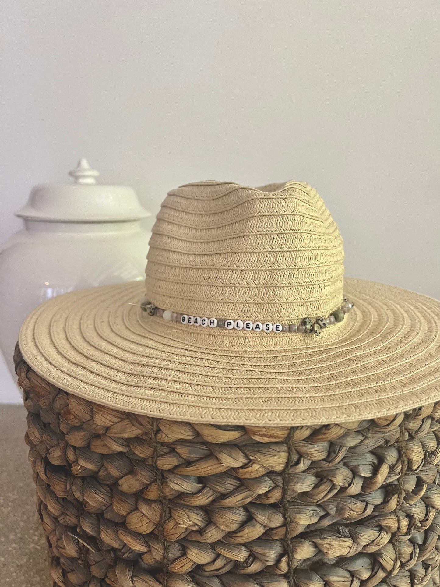 Beach Please Hat Band