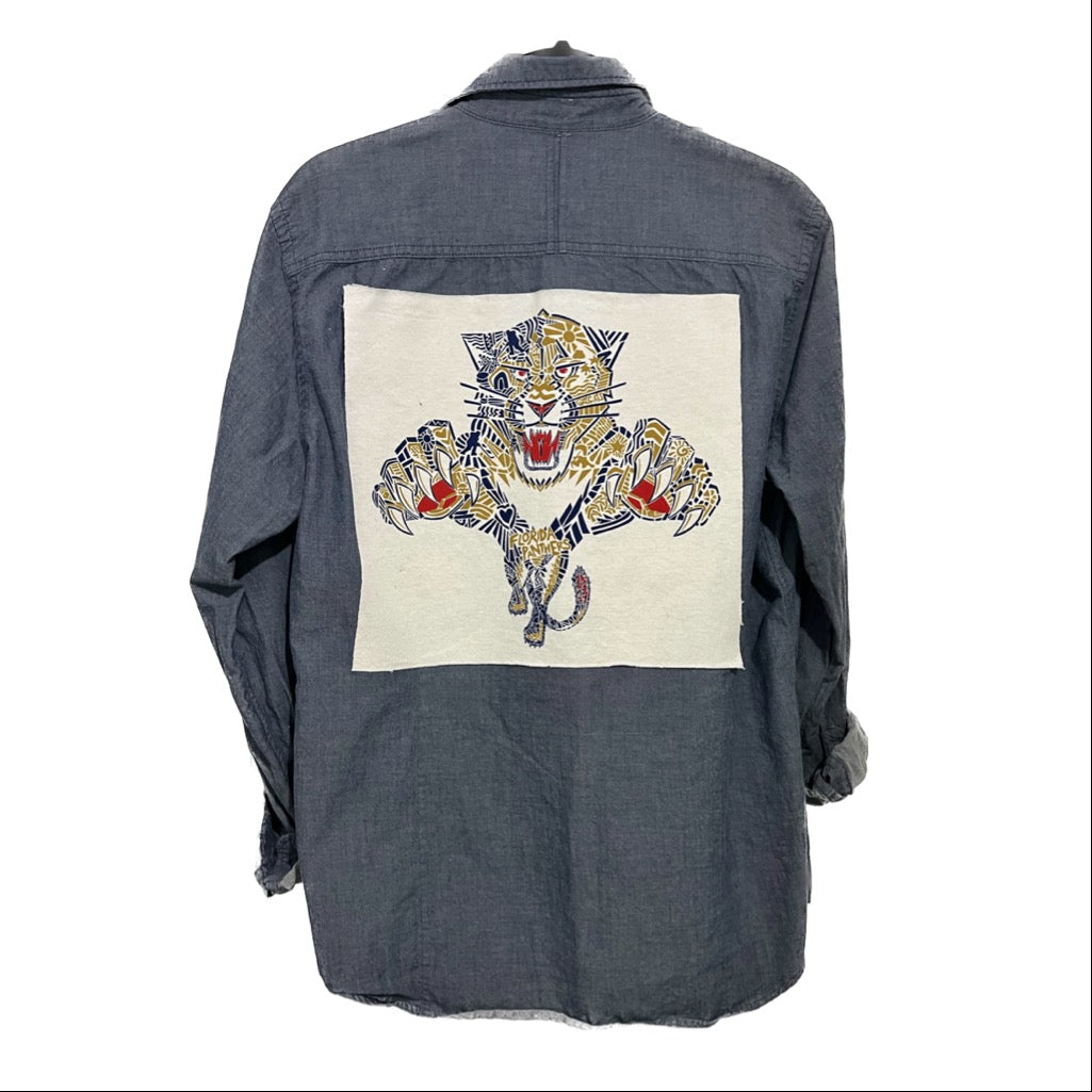 Florida Panthers Button Down
