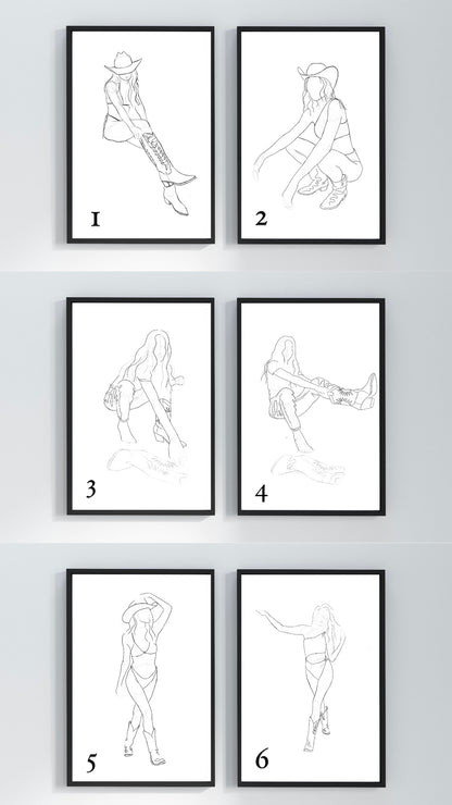 Cowgirl Prints