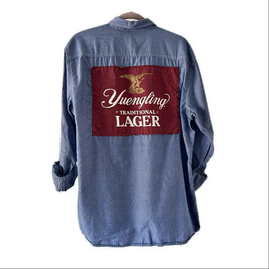 Yuengling Denim Button Down