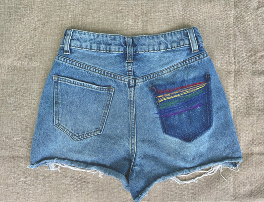 Rainbow Pocket Shorts