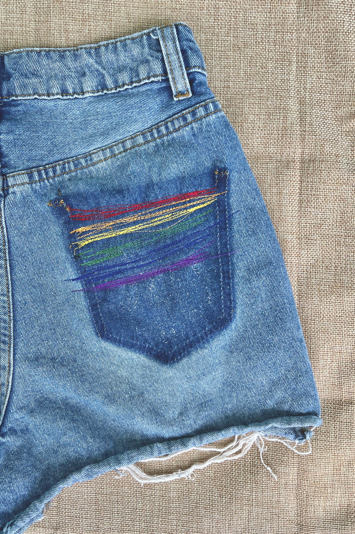 Rainbow Pocket Shorts