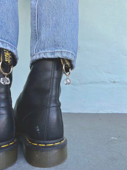 Rock Crystal Boot Charms